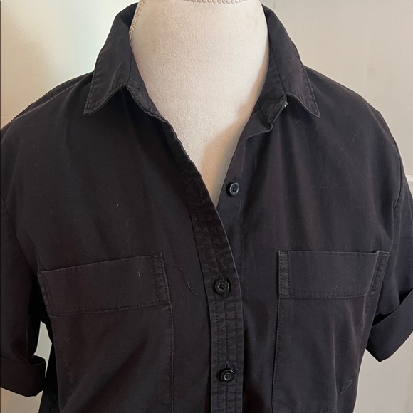 Everlane The Parklet Shirtdress in Black - Size 6 (Oversized) - Picture 6 of 13